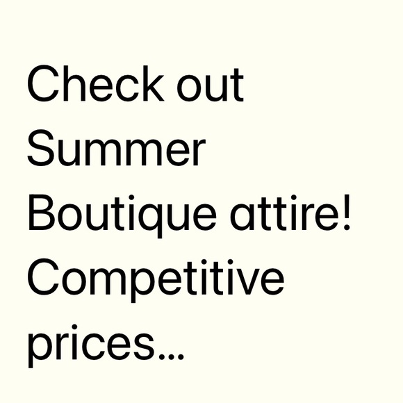 Boutique clothing